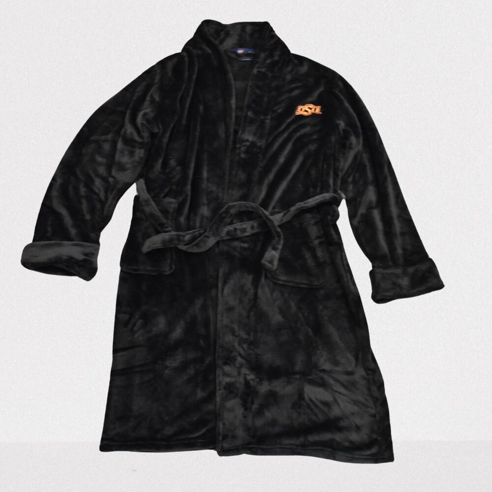 Northwest Mens Oklahoma State Cowboys Silk Touch Bath Robe Bathrobe New 26"x47"